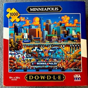 Dowdle 1000 piece Minneapolis puzzle